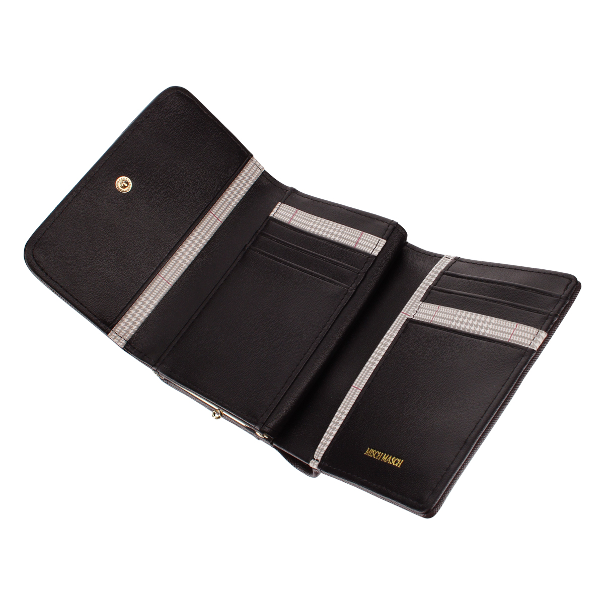 MISCH MASCHミッシュマッシュ 3つ折りがま口ウォレット MISCH MASCH - MISCH MASCHミッシュマッシュ 3つ折りがま口ウォレット