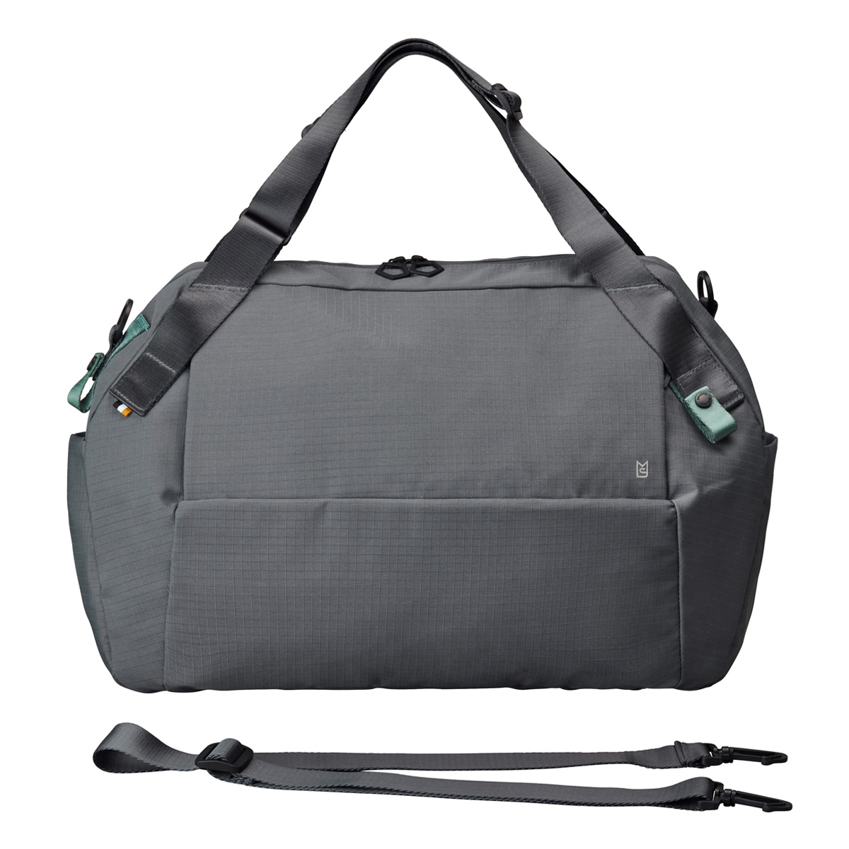 MILESTO（ミレスト） ボストンバッグ 35L ヒュッテ 撥水 着脱ポーチ付