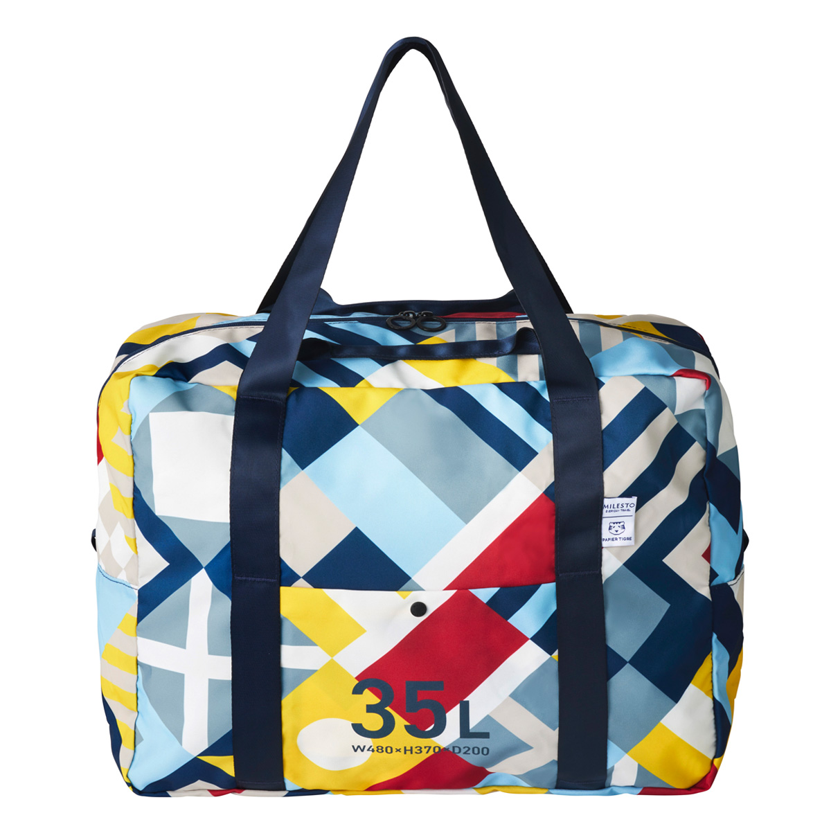 MILESTO(ミレスト) パピエティグル ボストンバッグ 折りたたみ式 35L MILESTO(ミレスト) パピエティグル ボストンバッグ 折りたたみ式 35L