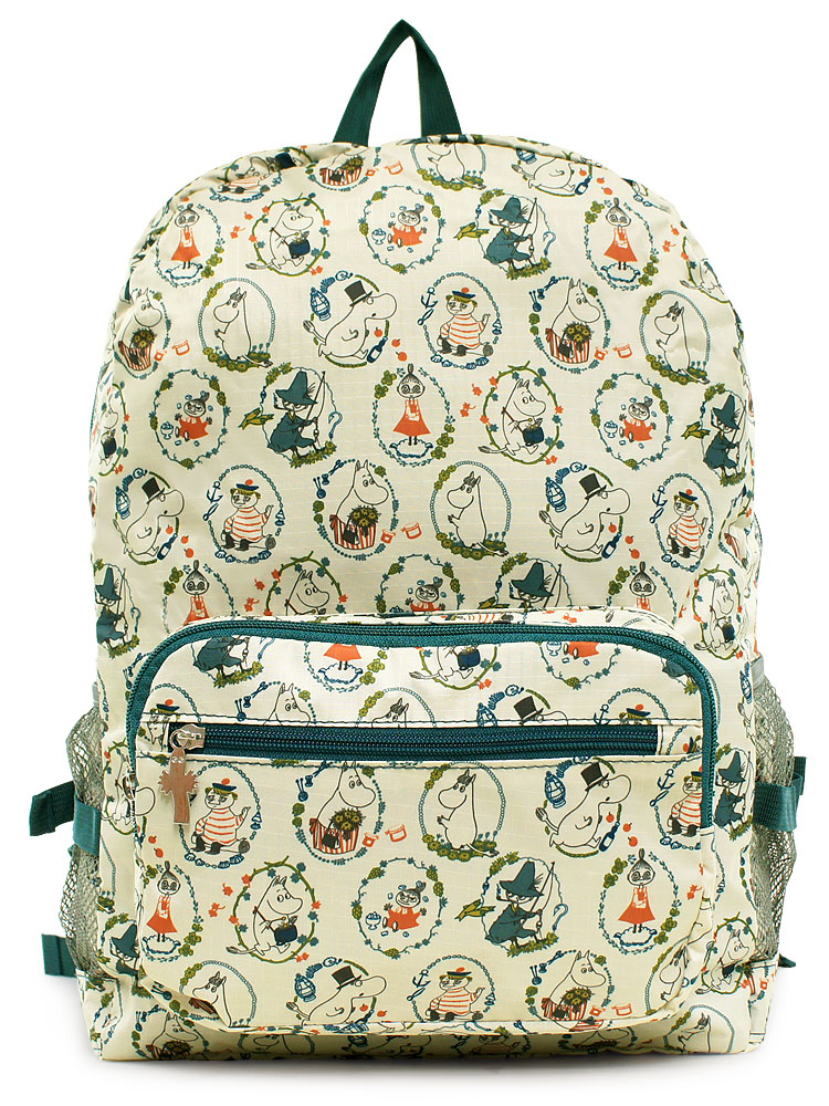 MOOMIN（ムーミン） コンパクト リュックサック MM3-003 折りたたみ