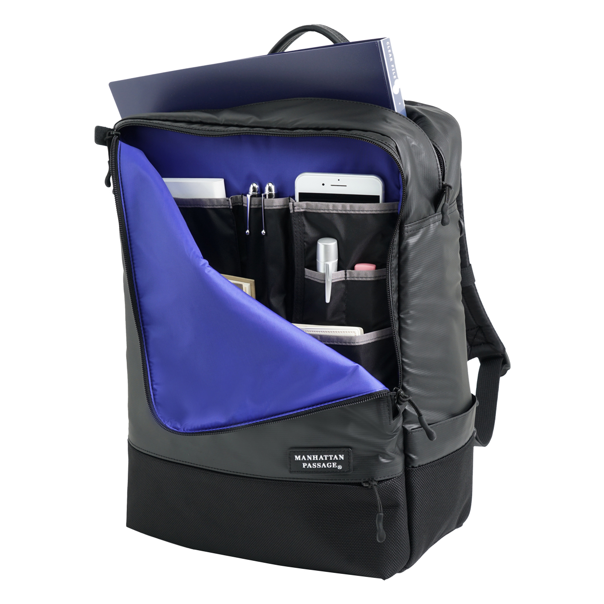 マンハッタンパッセージ#3315 B4サイズ　ビジネスリュック　新品未使用　PC MANHATTAN PASSAGE マンハッタンパッセージ リュック B4 18L