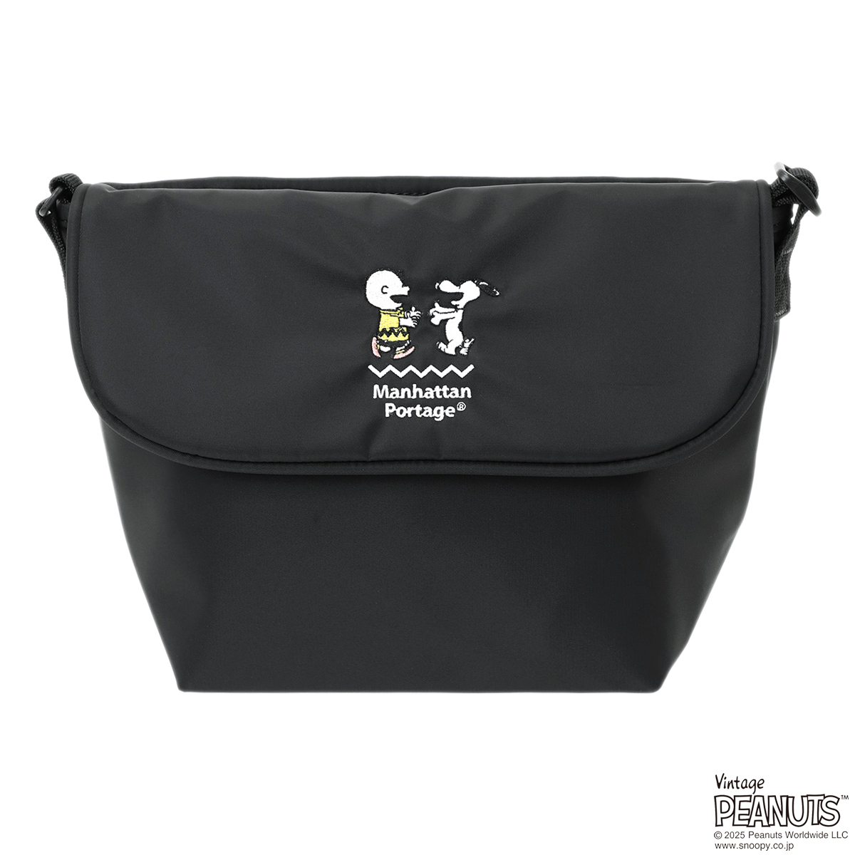 【美品】マンハッタンポーテージ PEANUTS コラボ　メッセンジャーバッグ Manhattan Portage（マンハッタンポーテージ） スヌーピー コラボ