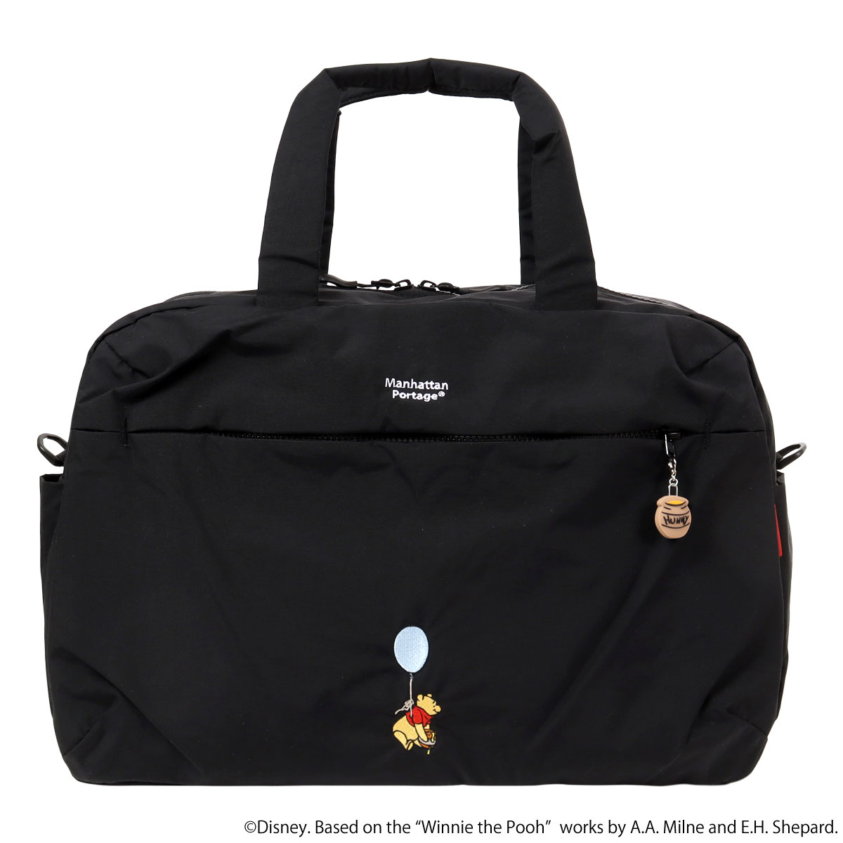 【商品レビューで＋5％】【日本正規品】 マンハッタンポーテージ ボストンバッグ Manhattan Portag POOH くまのプーさん MP1826TSPH25 Manhattan Portage（マンハッタンポーテージ） くまのプーさん コラボ