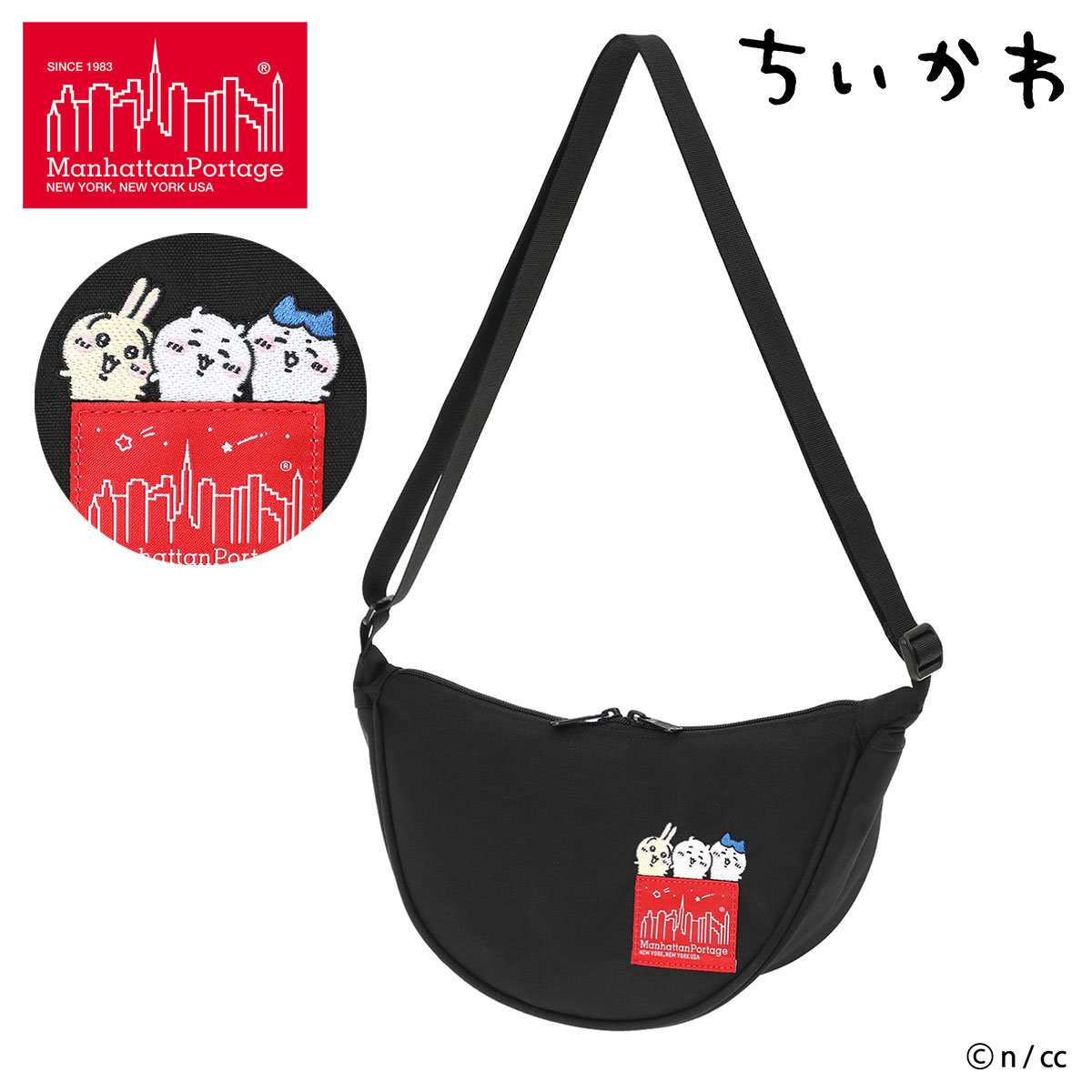 マンハッタンポーテージ レッドレーベル ちいかわ ショルダーバッグ