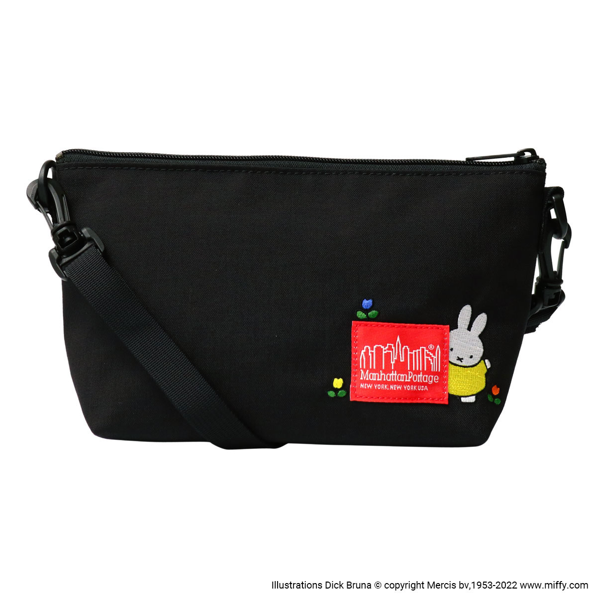 マンハッタンポーテージ ミッフィー miffy ショルダーバッグ メンズ レディース MP6020-500CD Manhattan Portage ミニショルダー 横型 ポーチ｜sacsbar｜02