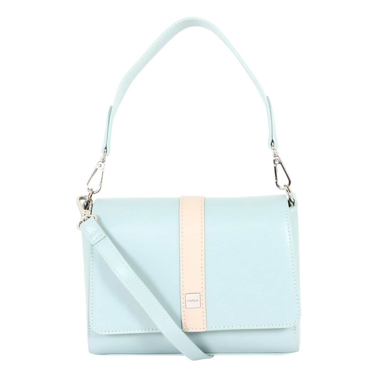 ムルーア ショルダーバッグ ミニショルダー 2way ライン レディース Mr B1044 Murua クラッチバッグ 斜め掛け シンプル 上品 大人 かわいい サックスバーpaypayモール店 通販 Paypayモール