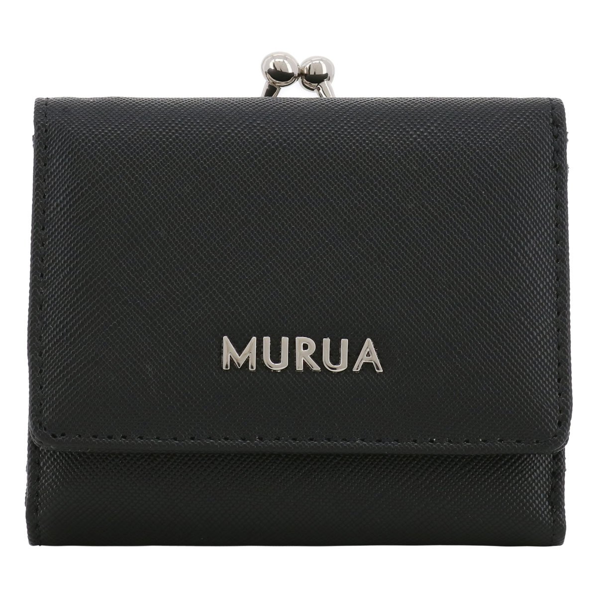 ムルーア 財布 三つ折り がま口 レディース MR-W1142 PLAIN MURUA 三