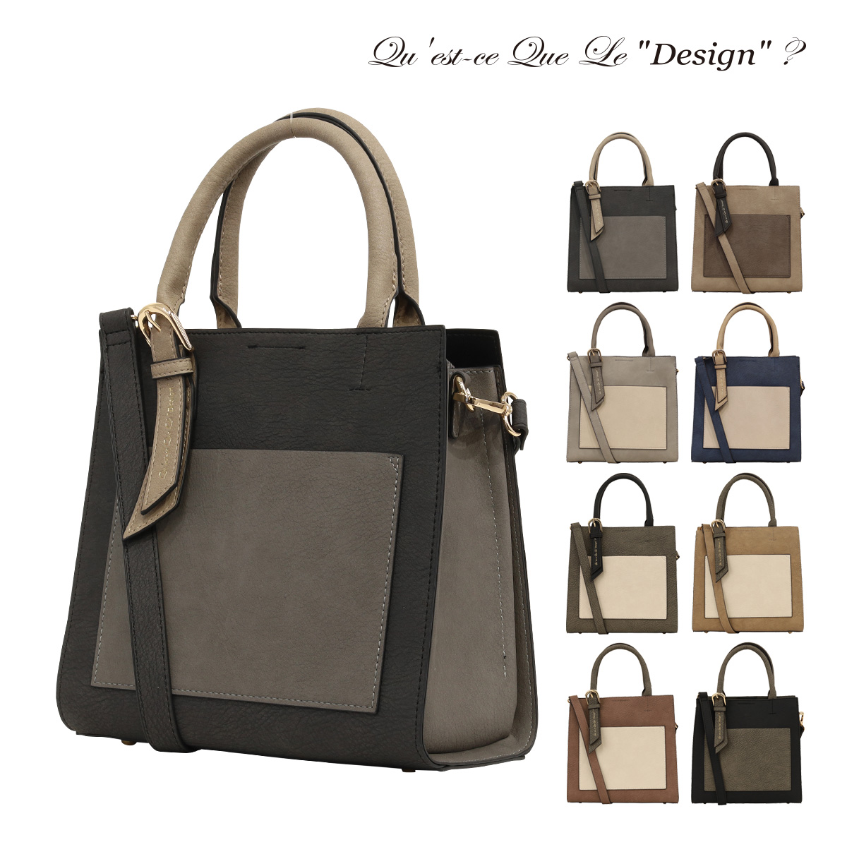 バッグ K.S ケスクルデザイン トートバッグ ハンドバッグ レディースMS-041 Quest