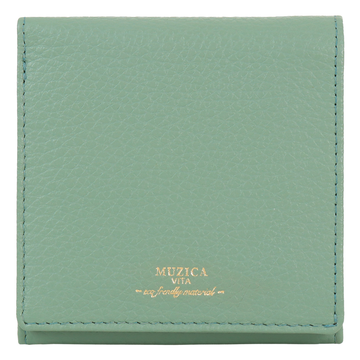 ムジカ・ヴィータ 二つ折り財布 ミニ財布 本革 イタリアンレザー