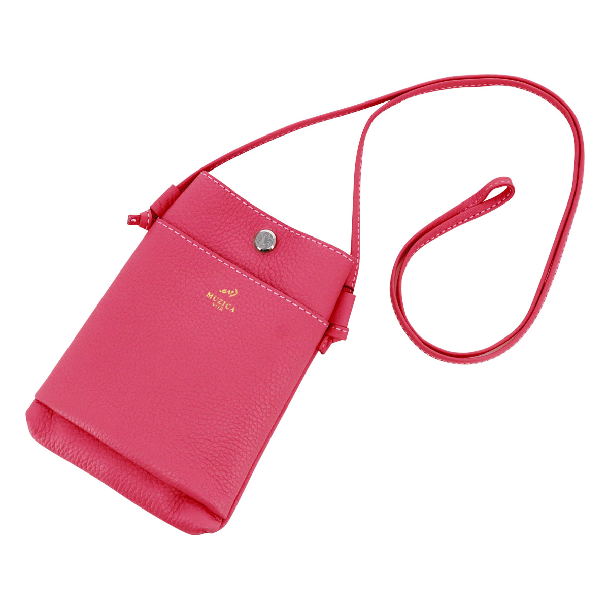 ムジカ・ヴィータ スマホショルダー ミニショルダー 本革 日本製