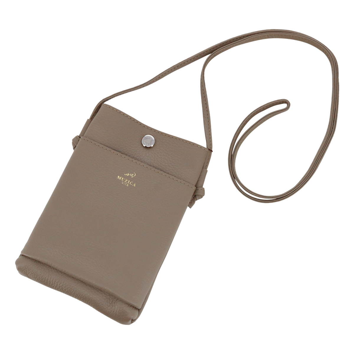ムジカ・ヴィータ スマホショルダー ミニショルダー 本革 日本製