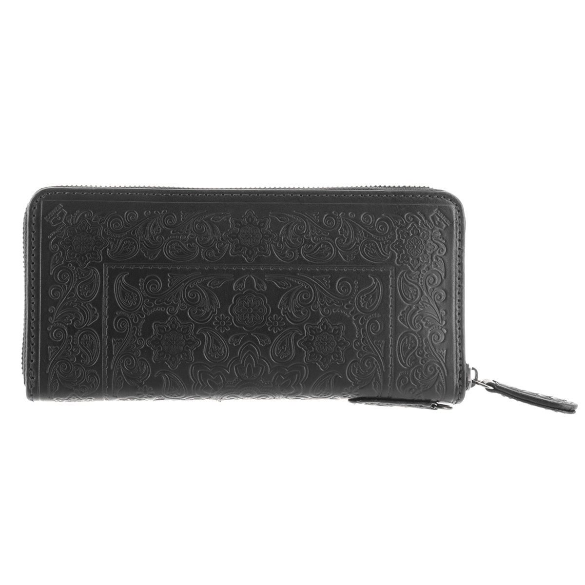 NOMADOI ニューメキシコ 長財布 黒 新品 レザー バンダナ型押し 新品未使用NOMADOIノマドイニューメキシコバンダナ柄レザーロング