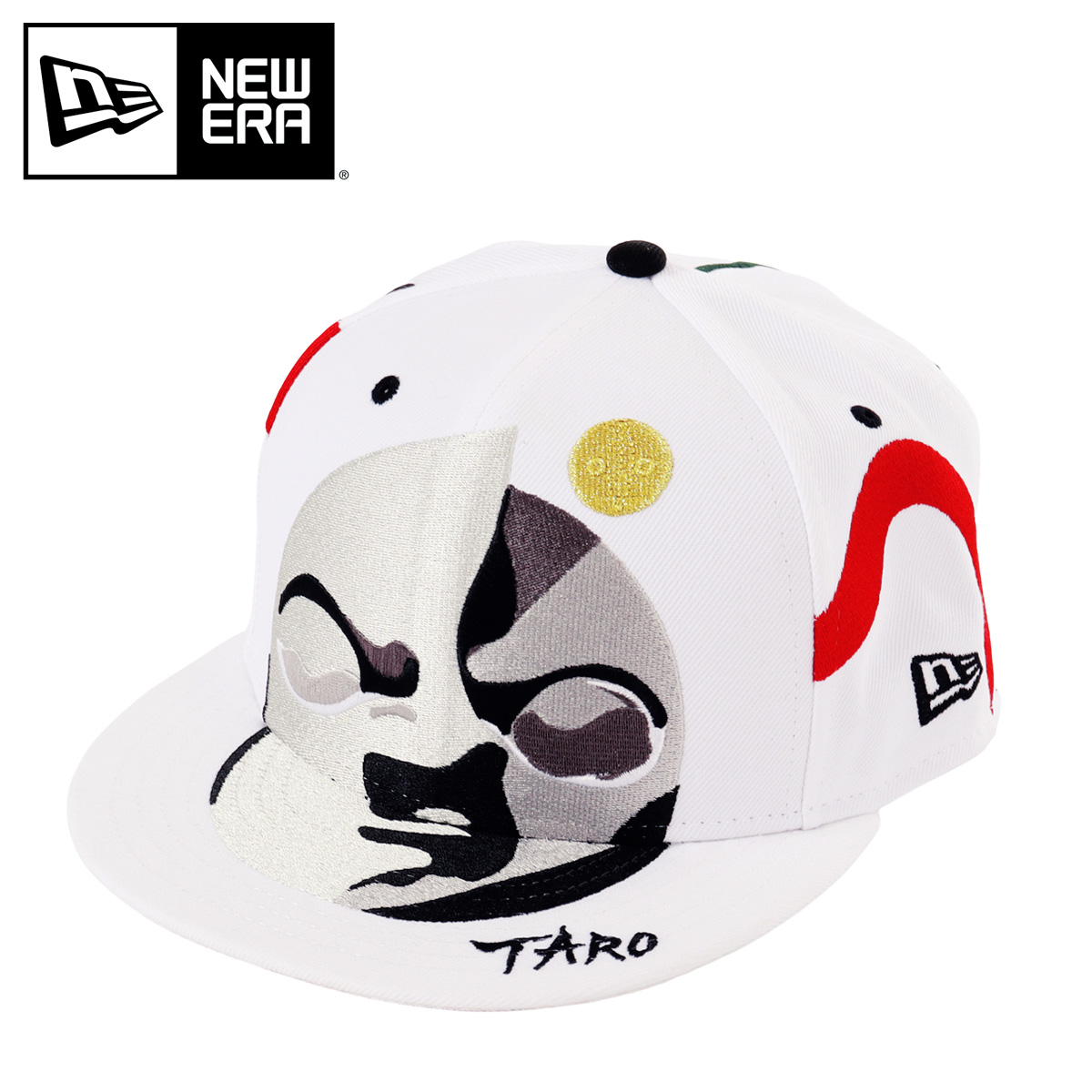 JOTARO SAITO 斉藤上太郎 バラクラバ ホワイト 帽子フード新品未使用 NEW ERA（ニューエラ） キャップ TARO OKAMOTO 岡本太郎 59fifty 5950