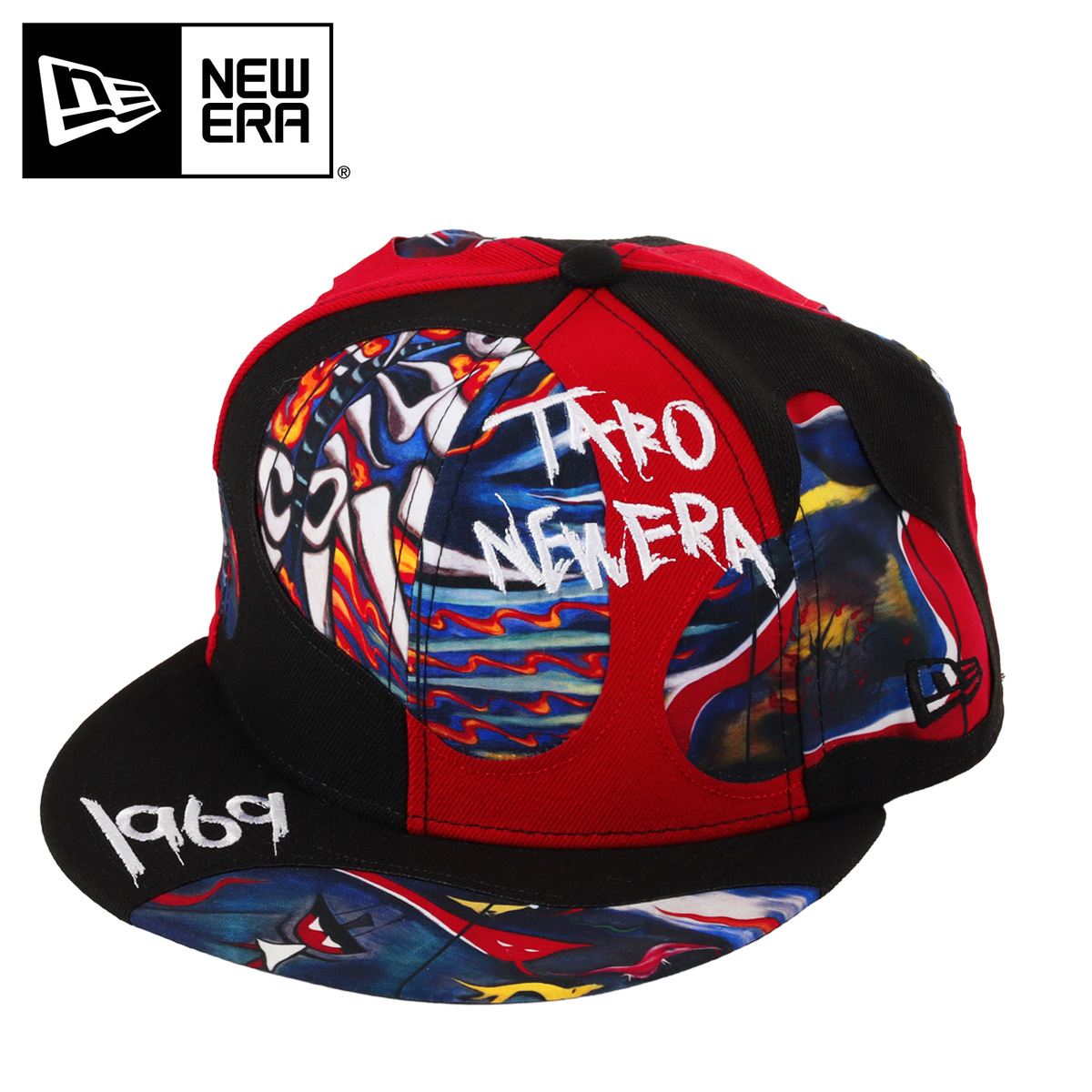 新品同様！！NEWERA 岡本太郎　59FIFTY 帽子　ニューエラ　明日の神話 NEW ERA（ニューエラ） キャップ TARO OKAMOTO 岡本太郎 59fifty 5950