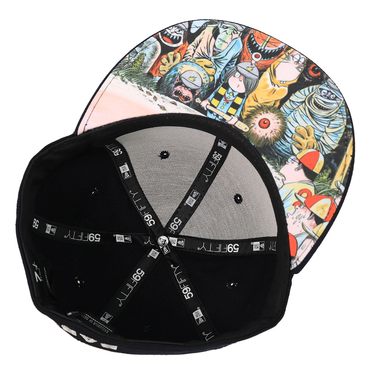 NEW ERA（ニューエラ） キャップ 59FIFTY ゲゲゲの鬼太郎 おばけ