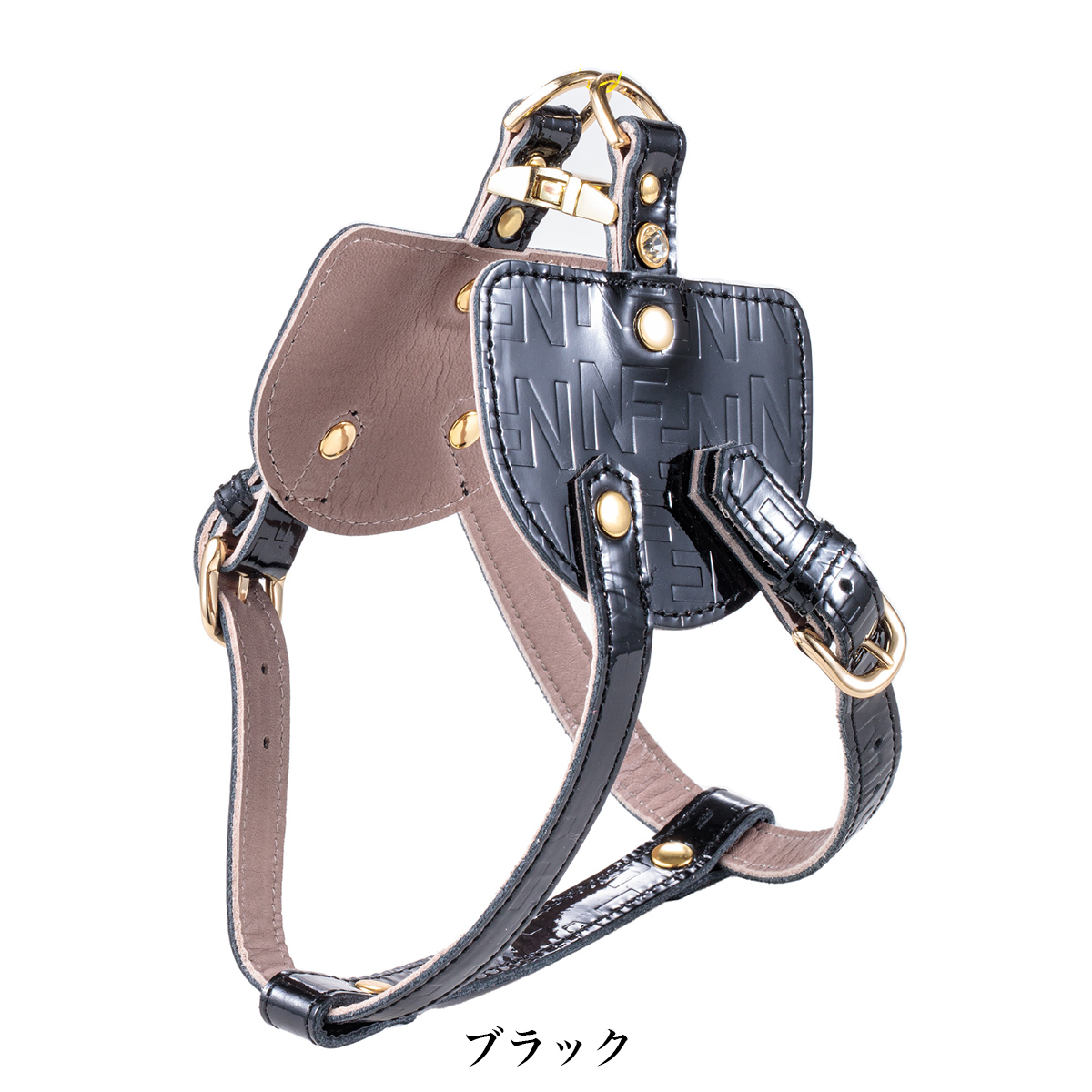 bbベルト fa☆fa 新品リード、ハーネス本革セット エヌアンドエフ ペット ハーネス＆リードセット 小型犬 ハーネス