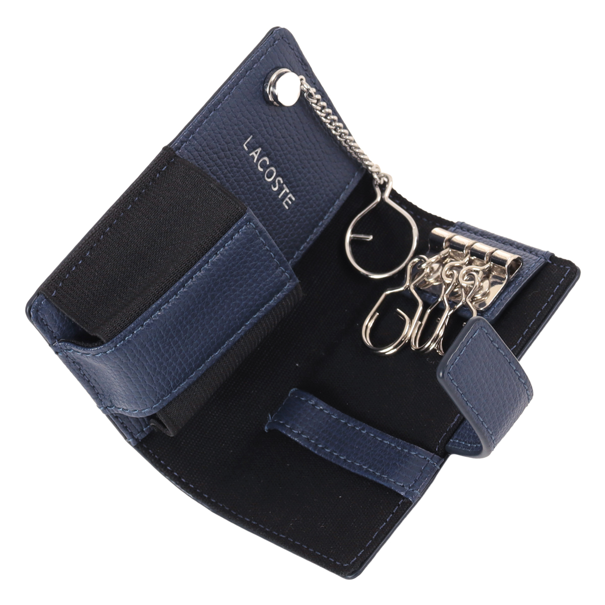 LACOSTE（ラコステ） キーケース メンズ NH1605KP LACOSTE 牛革 本革