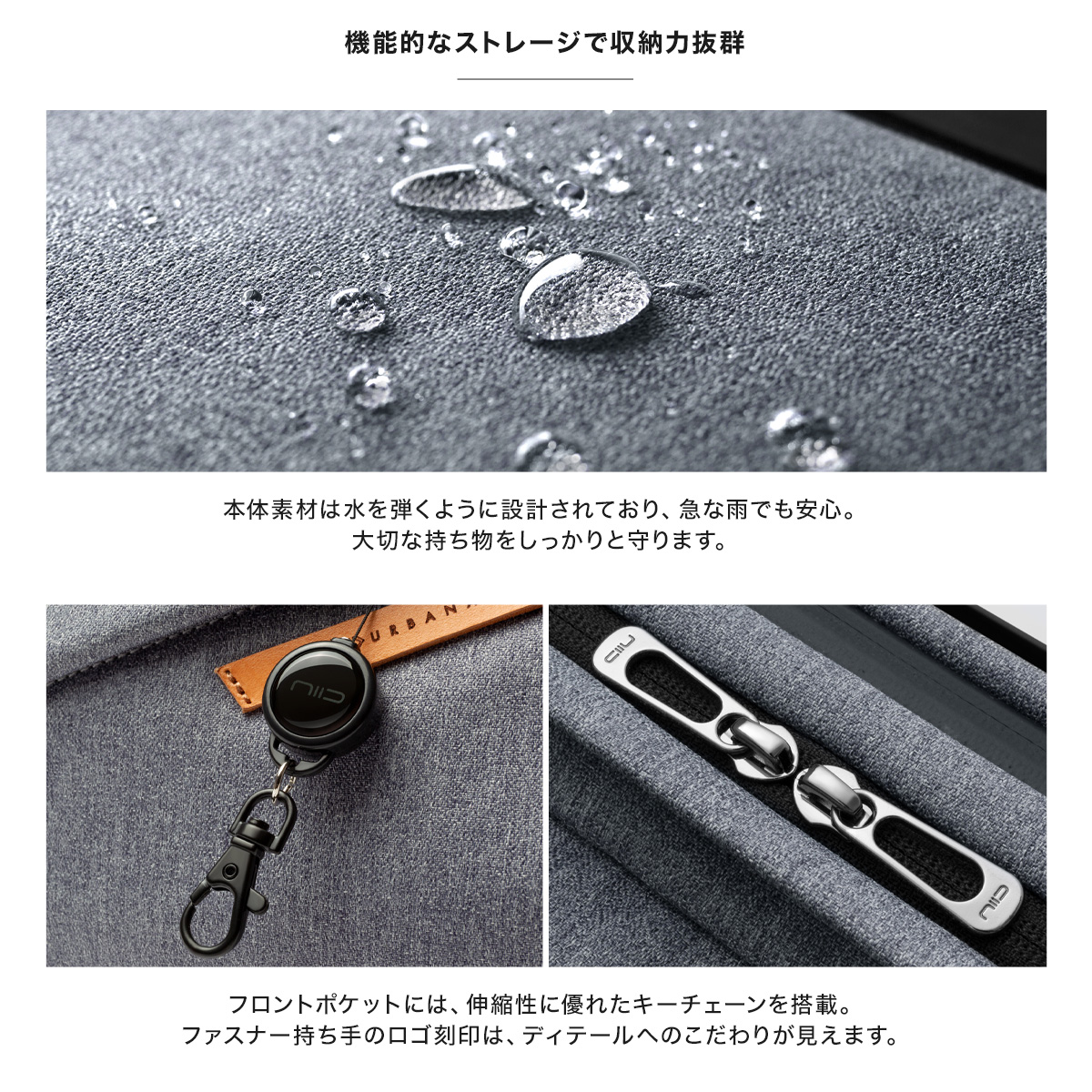 ニード ボディバッグ メンズ レディース R0 PLUS NIID