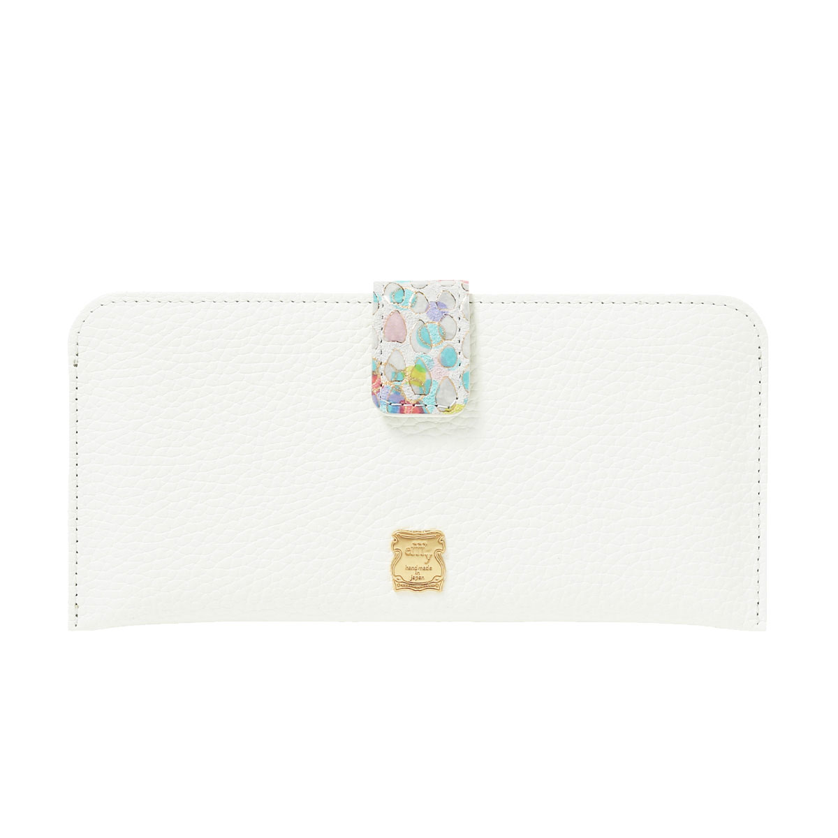 SALE efffy （エフィー）友禅染長財布　NW1-11_ 本革　長財布 efffy 長財布 友禅染 牛革 日本製 レディース エフィー NW1-27