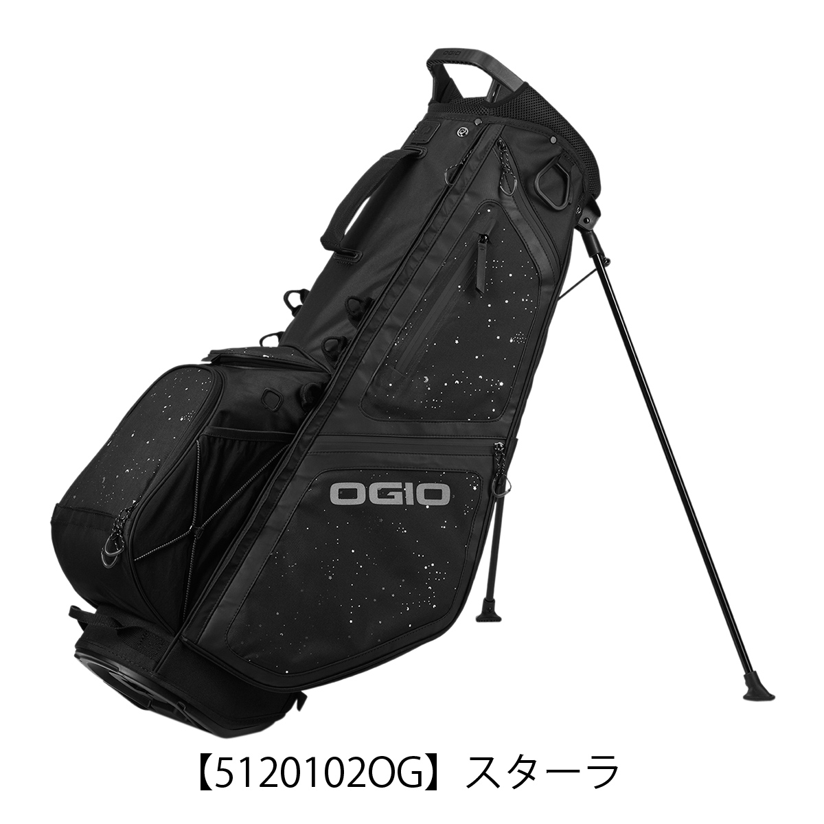 オジオ ゴルフ キャディバッグ ゴルフバッグ スタンド型 XIX 5120099OG 