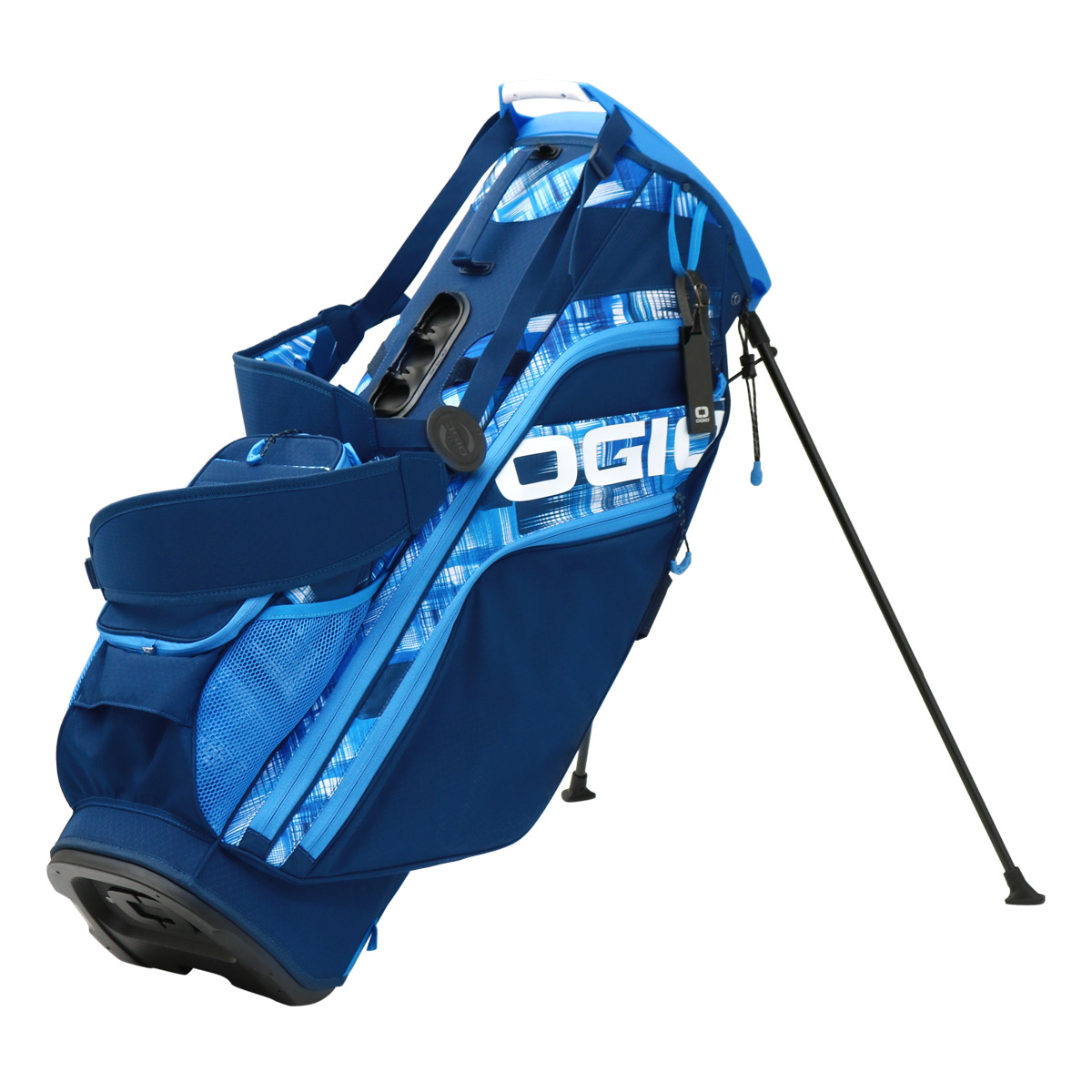 オジオ ゴルフ キャディバッグ スタンド型 8分割 10型 47インチ 2.5kg 