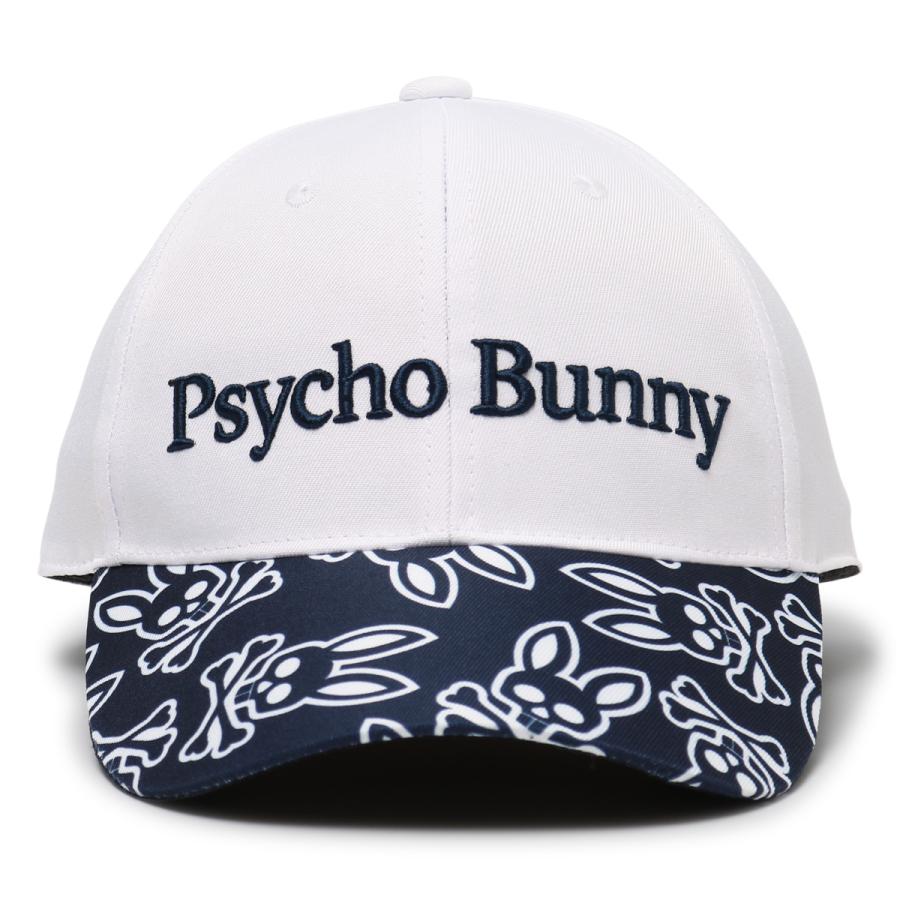 サイコバニー ゴルフ キャップ 帽子 メンズ PBMG303F PB MONOGRAM Psycho Bunny アウトドア｜sacsbar｜02