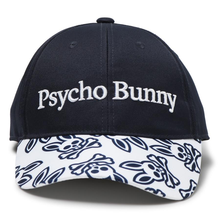 サイコバニー ゴルフ キャップ 帽子 メンズ PBMG303F PB MONOGRAM Psycho Bunny アウトドア｜sacsbar｜03