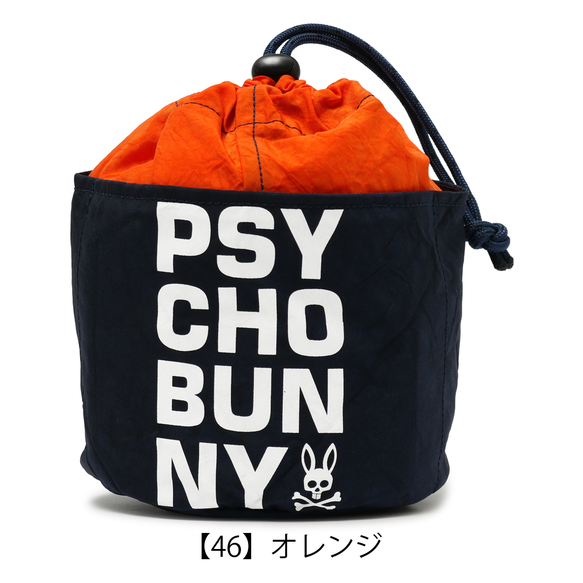 Psycho Bunny（サイコバニー） ゴルフ 巾着バッグ ドローコード マルチ