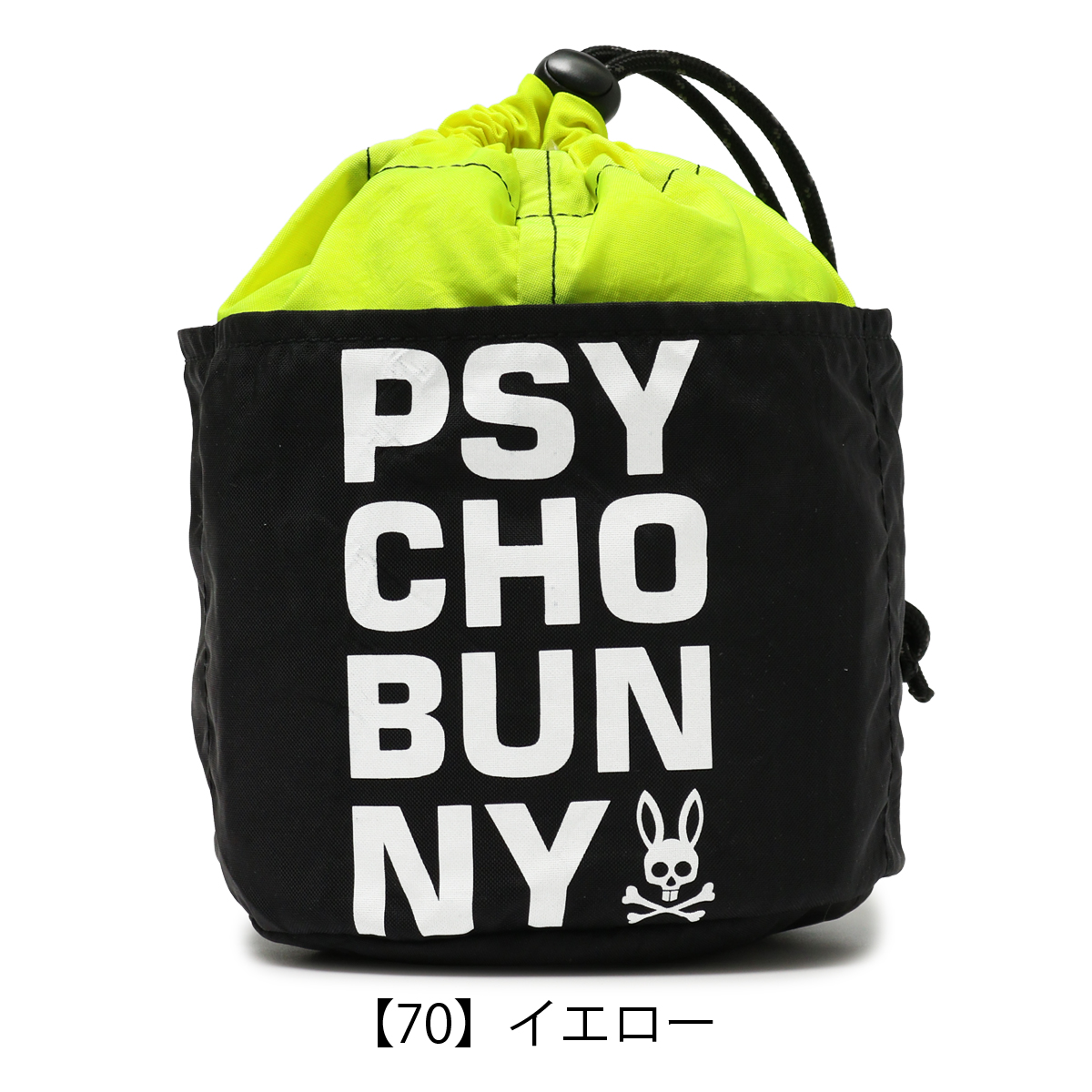 Psycho Bunny サイコバニー ゴルフ 巾着バッグ ドローコード