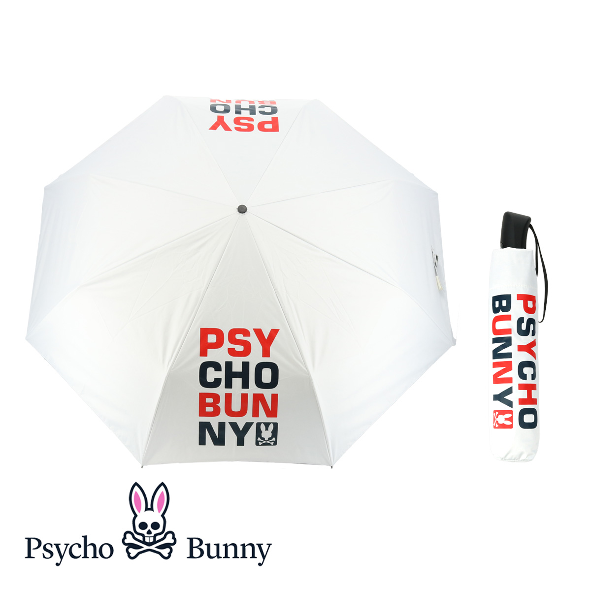 サイコバニー ゴルフ 傘 軽量 遮光 UVカット サマーシールド アンブレラ Psycho Bunny サイコバニー サマーシールド アンブレラ 遮熱遮光