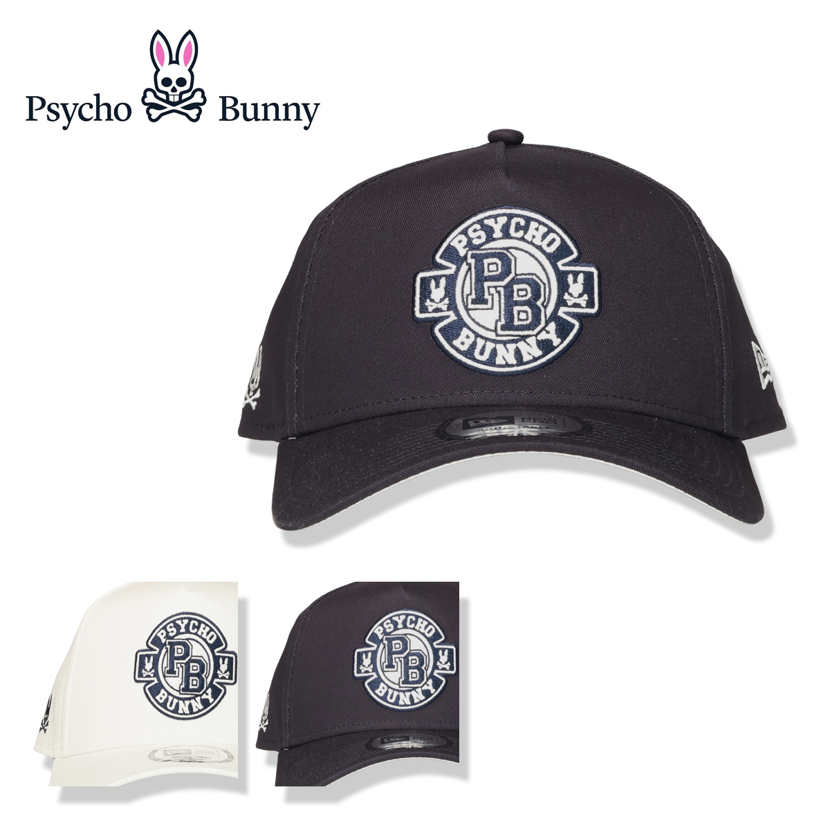 Psycho Bunny（サイコバニー） ゴルフ キャップ ニューエラ コラボ