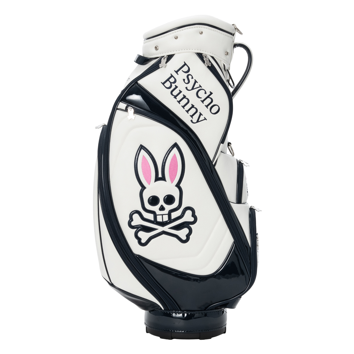 Psycho Bunny（サイコバニー） ゴルフ キャディバッグ 9.0型 5分割 約