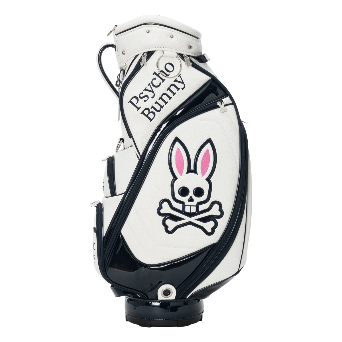 Psycho Bunny（サイコバニー） ゴルフ キャディバッグ 9.0型 5分割 約