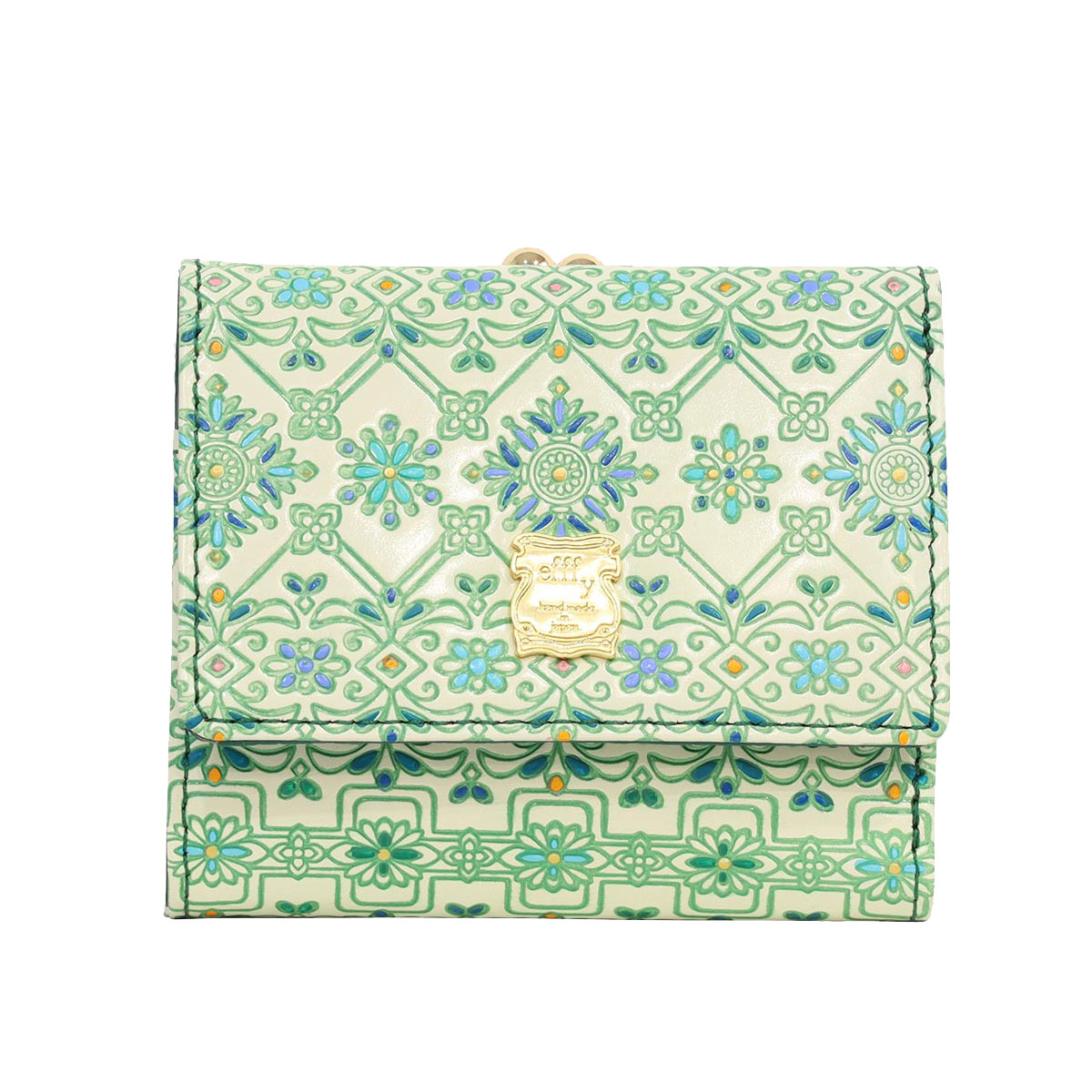 efffy（エフィー） 三つ折り財布 レディース 友禅文庫 PD3-15 efffy