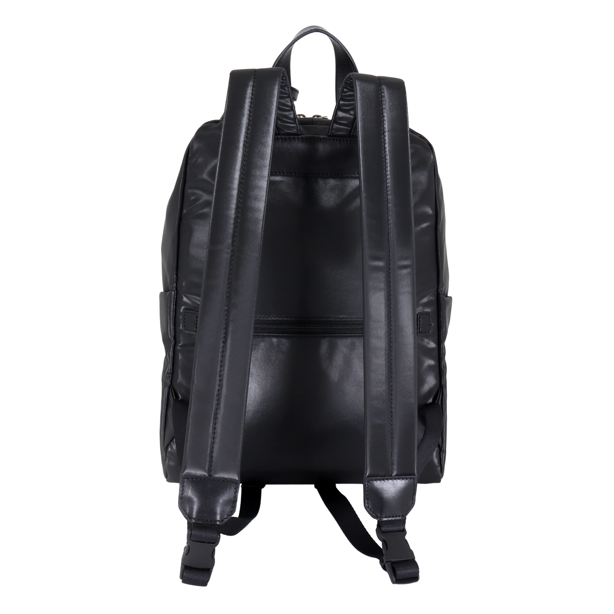 美品ペレボルサ　ギャザーリュック　チアーズ　Cheers　バックパック　黒 PELLE BORSA ペレボルサ ギャザーリュック リュックサック