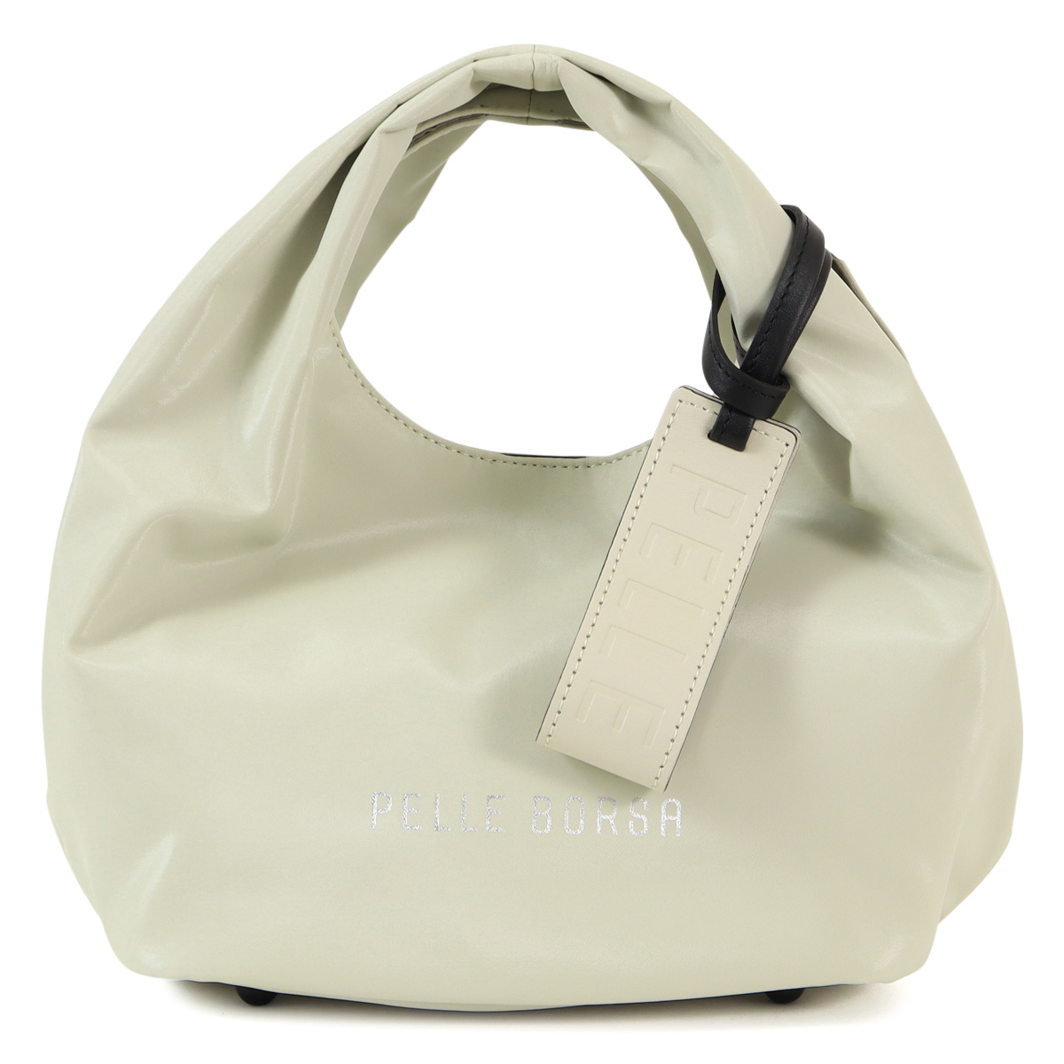 極美品 ペレボルサ ハンドバッグ チアーズ 軽量 PELLEBORSA トート ペレボルサ PELLE BORSA 「チアーズ」トートバッグ （ベージュ