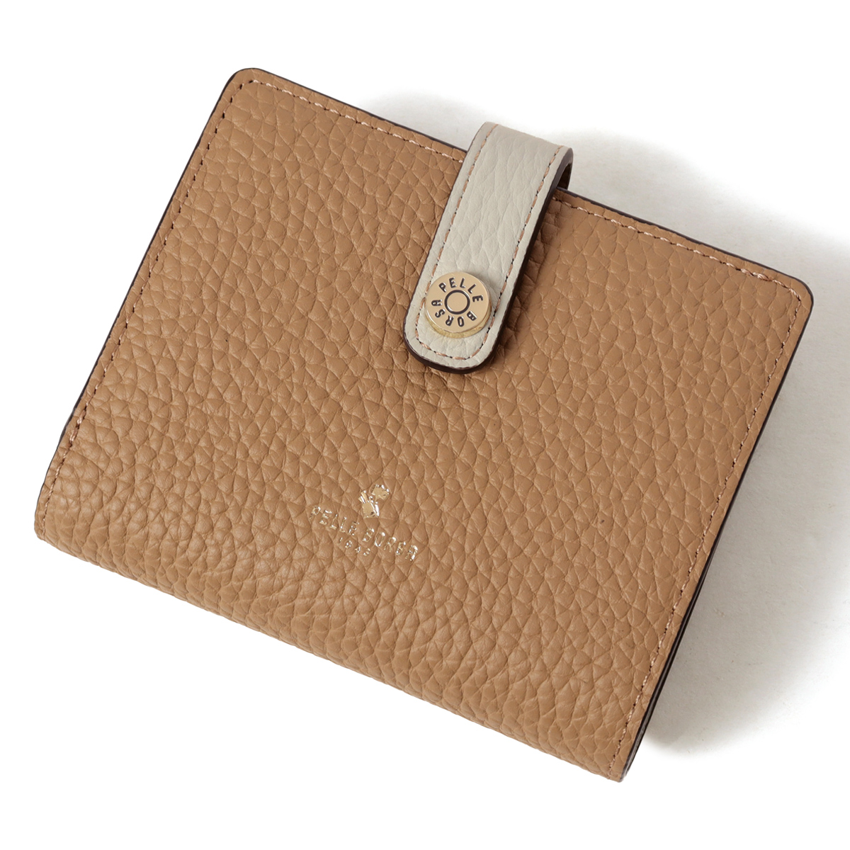 PELLE BORSA（ペレボルサ） 二つ折り財布 本革 レネットグッズ 日本製