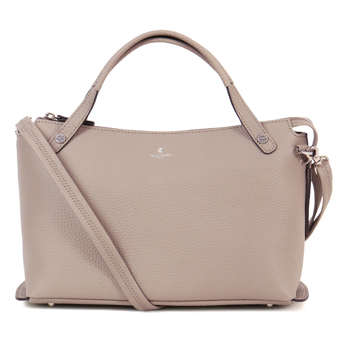 ペレボルサ トートバッグ 2WAY レディース 日本製 4775 レネット PELLE BORSA ショルダーバッグ ミニトート 本革 冠婚葬祭 フォーマル 結婚式の画像