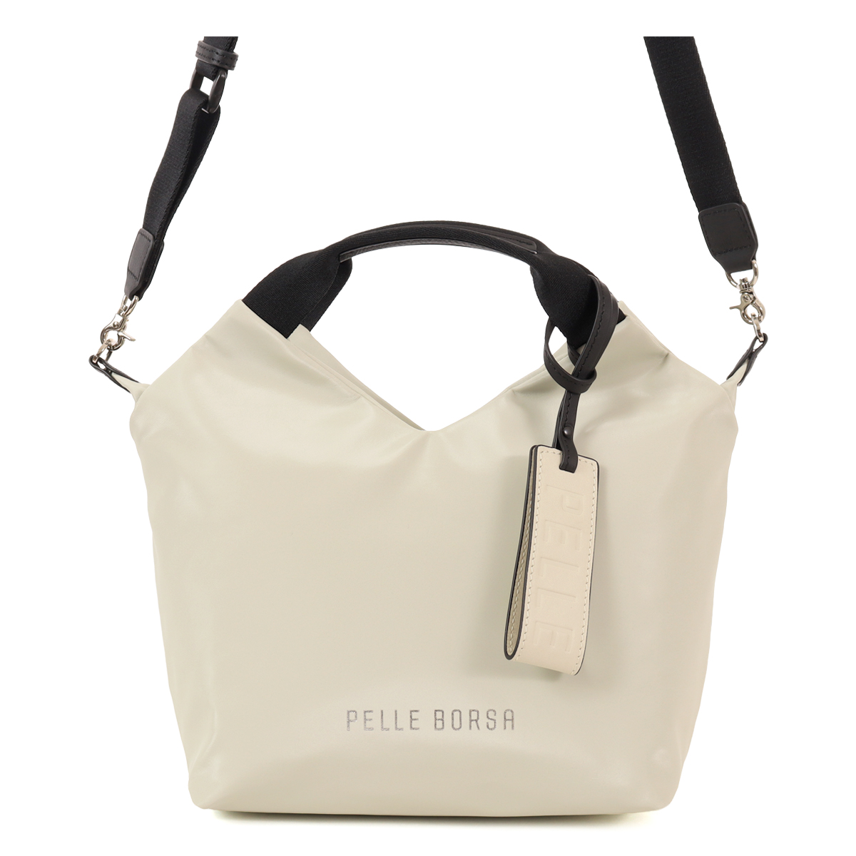 ★【PELLE BORSA/ペレボルサ】美品  ハンドバッグ  レザー  北九州店舗店頭販売のみ PELLE BORSA（ペレボルサ） ハンドバッグ 撥水 抗菌 防臭 レディース