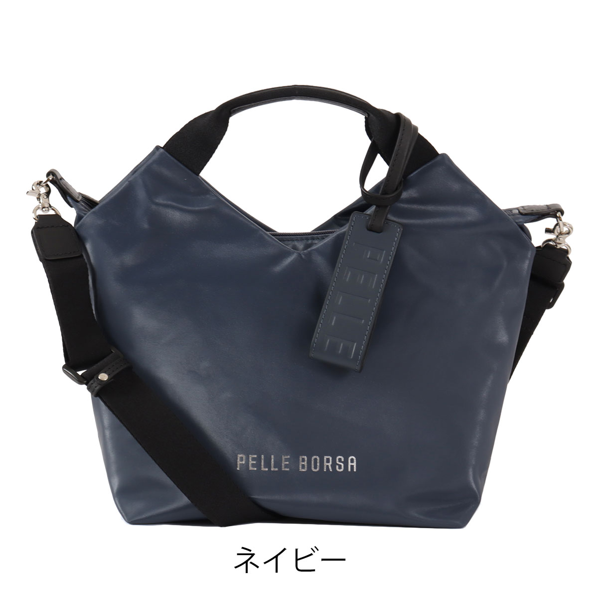○ ペレボルサ PELLE BORSA   チアーズ　ショルダーバッグ ペレボルサ PELLE BORSA 「チアーズ」ショルダーバッグ （ブラック