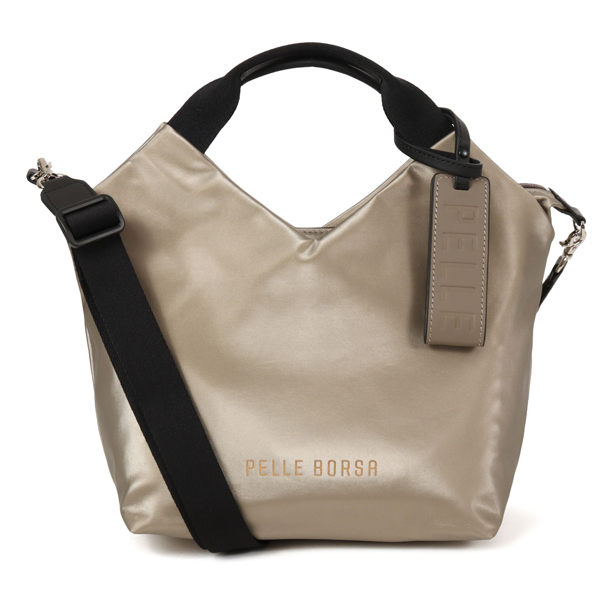 PELLE BORSA（ペレボルサ） 2WAY 撥水 ショルダーバッグ ハンドバッグ