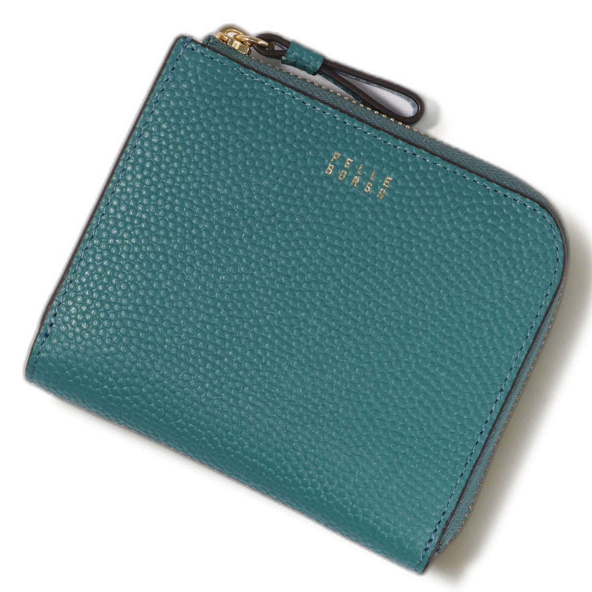 PELLE BORSA（ペレボルサ） 財布 ミニ財布 本革 L字ファスナー 抗菌