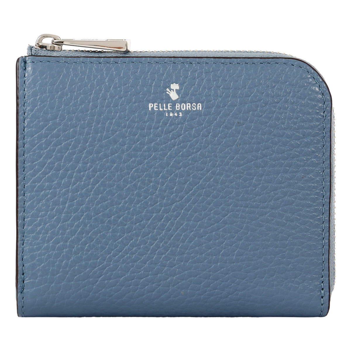 PELLE BORSA（ペレボルサ） 二つ折り財布 L字ファスナー 本革