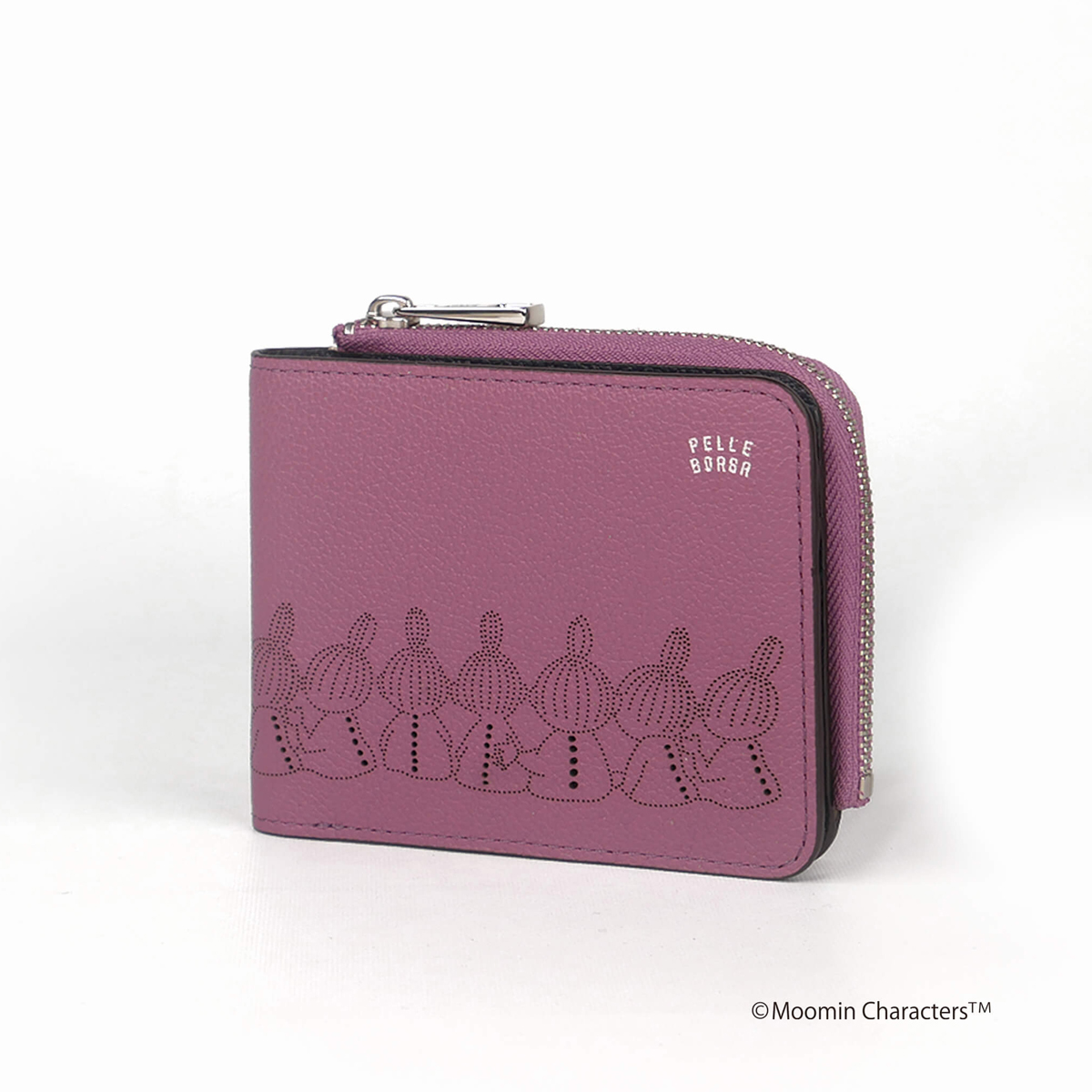 PELLE BORSA ムーミン ペレボルサ 財布 二つ折り 本革