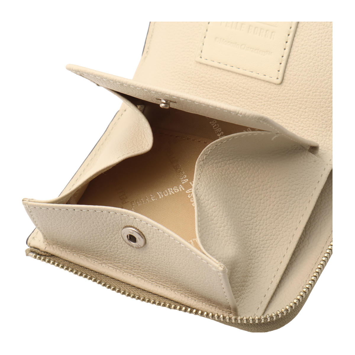 PELLE BORSA（ペレボルサ） ムーミン 二つ折り財布 財布 スナフキン