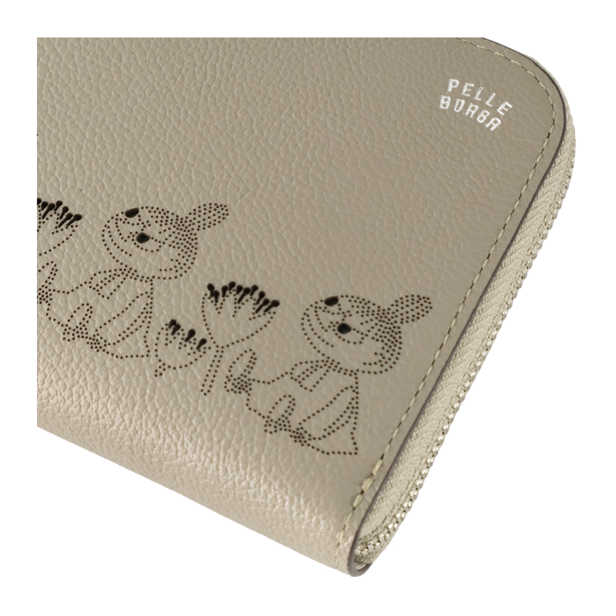PELLE BORSA（ペレボルサ） ムーミン 二つ折り財布 財布 スナフキン