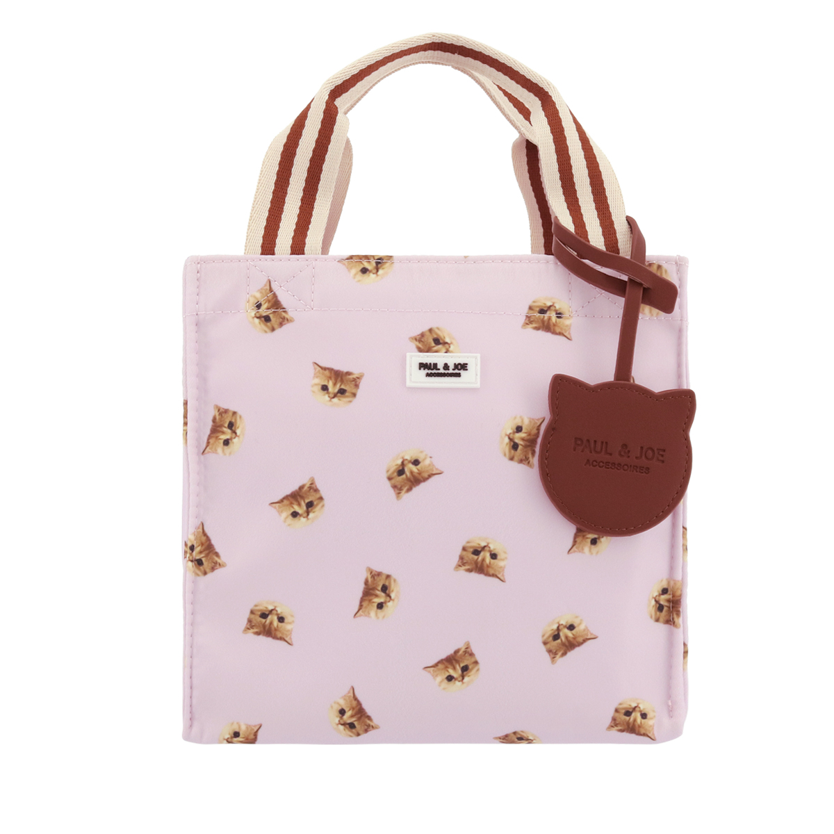 ポールアンドジョー アクセソワ トートバッグ 猫 スモールヌネット総柄 レディース PJA-B483 PAULJOE ACCESSOIRES｜ランチトート