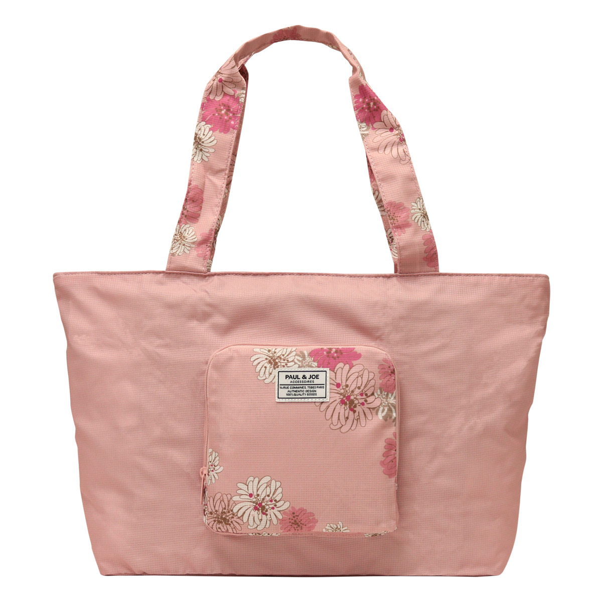 花柄 トートバッグ Lサイズ