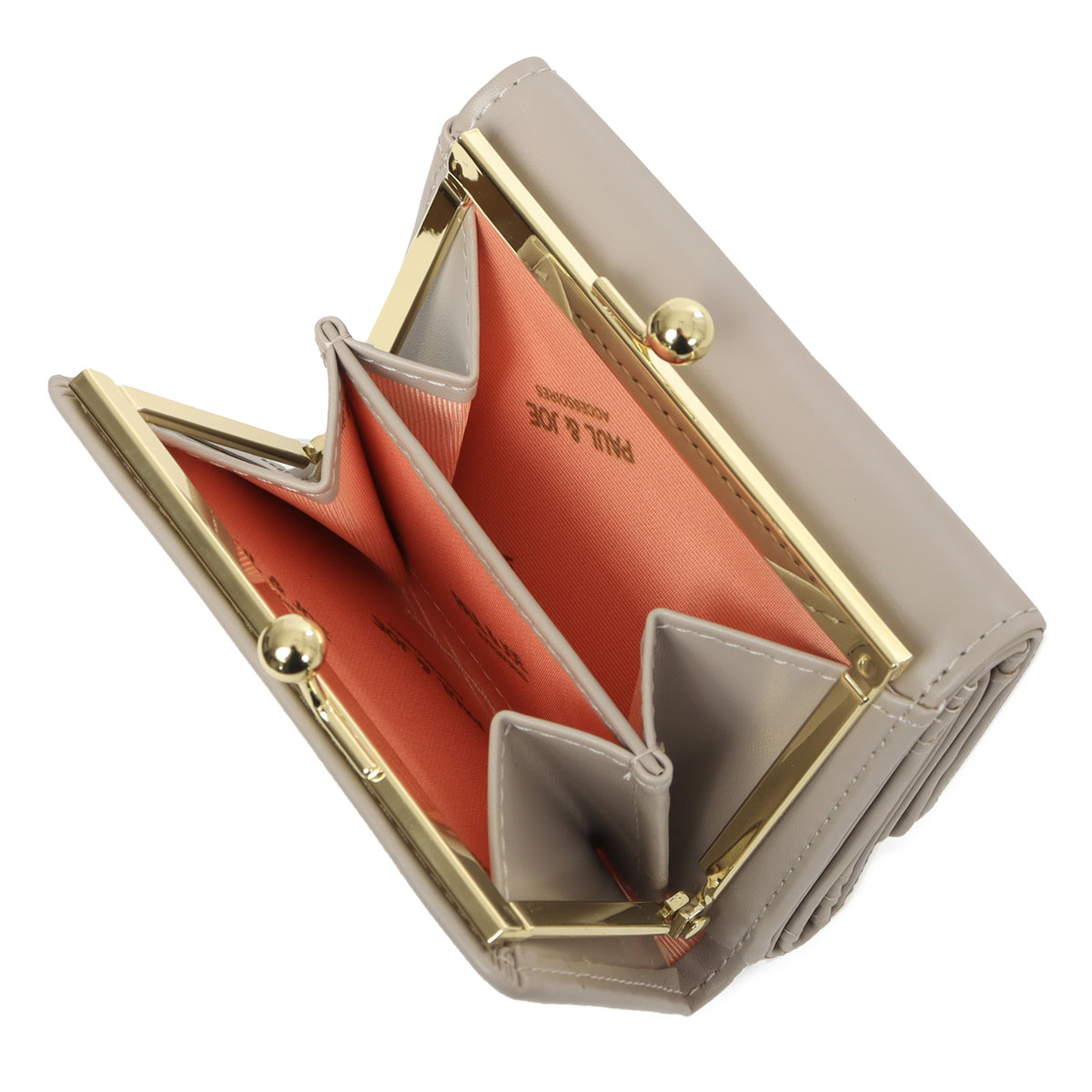 【レビュー投稿で+5％還元】ポールアンドジョー アクセソワ ミニ財布 がま口 猫 ねこ 三つ折り財布 ミニウォレット レディース PJA-W1361 CAT FACE キャットフェイス PAUL&JOE ACCESSOIRES 口金 クリスマス_mp クリスマス_wp PAUL&JOE（ポール＆ジョー） ポールアンドジョー アクセソワ ミニ財布