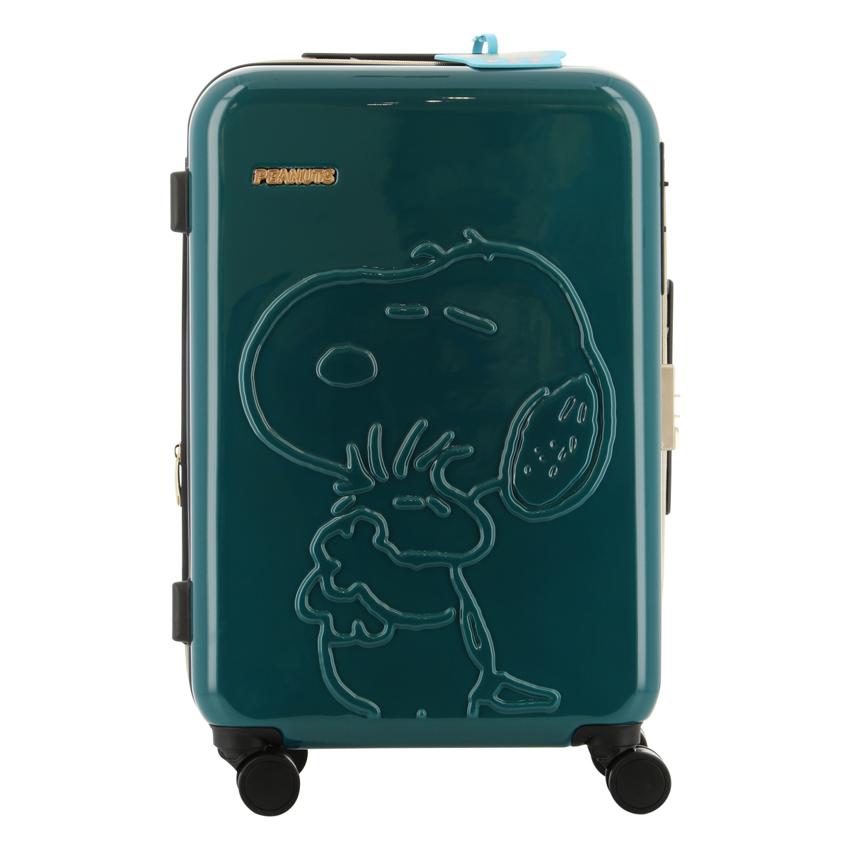 スヌーピー SNOOPY スーツケース 47L 55cm 3.6kg レディース PN-027 PEANUTS ハード ファスナー TSAロック搭載  拡張 1年保証 : pn-027 : サックスバーYahoo!店 - 通販 - Yahoo!ショッピング